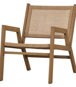 WOOOD Pem Fauteuil Outdoor - Aluminium - Naturel - Set Van 2