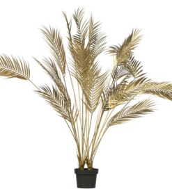 WOOOD Palm Kunstplant - Goud - 75x110x75