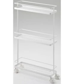 Yamazaki Storage Cart - Tower - White