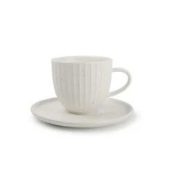 Kop 25cl En Schotel Speckles Ora - Set/2