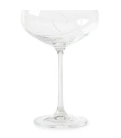 Champagnecoupe, Champagneglas - With Love Coupe - Transparant - 400 Ml