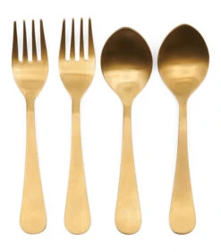 Bestek RM Royal Goud - Set 4 Stuks