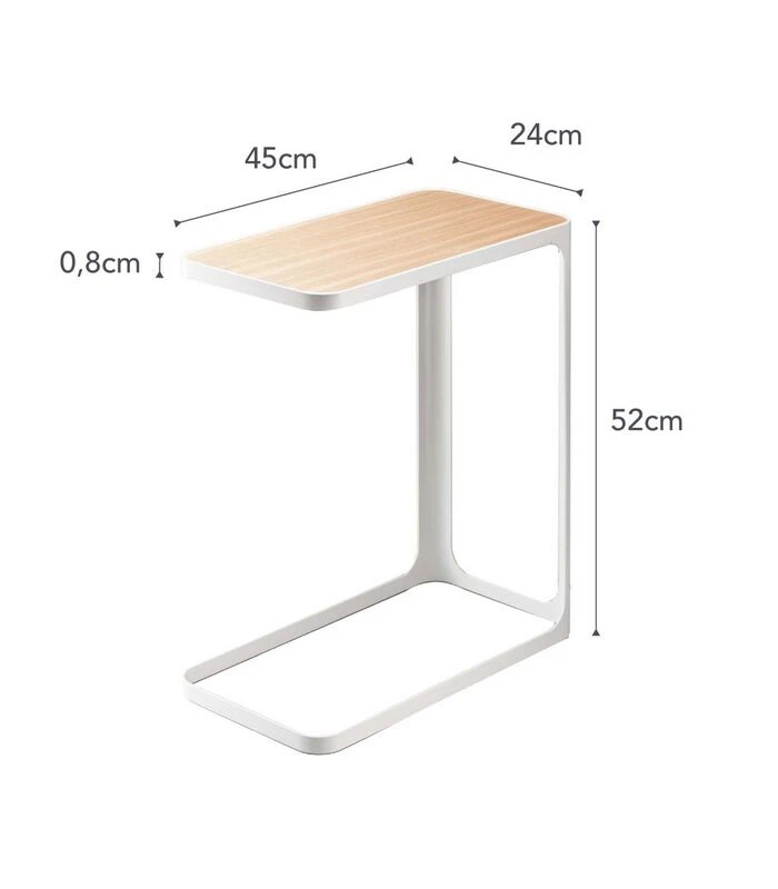 Yamazaki Side Table - Frame - White - Afbeelding 4
