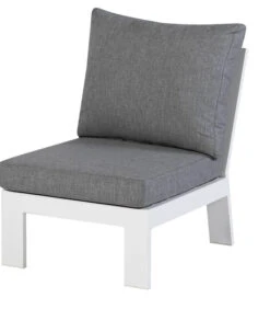 1-Zits Element Buiten Valerie - Aluminium - Wit - 80x64x84