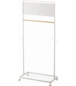 Yamazaki Kids Coat Rack With Panel - Tower - White