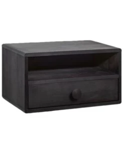 Zwevend Nachtkastje HOPE In Berkenhout