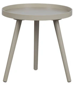 WOOOD Sasha Bijzettafel - Hout/MDF - Antique Beige - 41x41x41